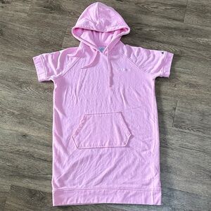 Champion Athleisure Pink Hooded Sweatshirt